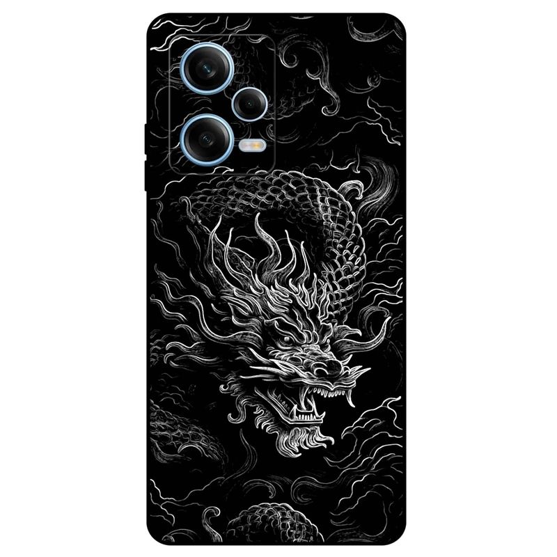 کاور مگافون طرح اژدها مدل 1897 مناسب برای گوشی موبایل شیائومی Redmi Note 12 Pro 5G