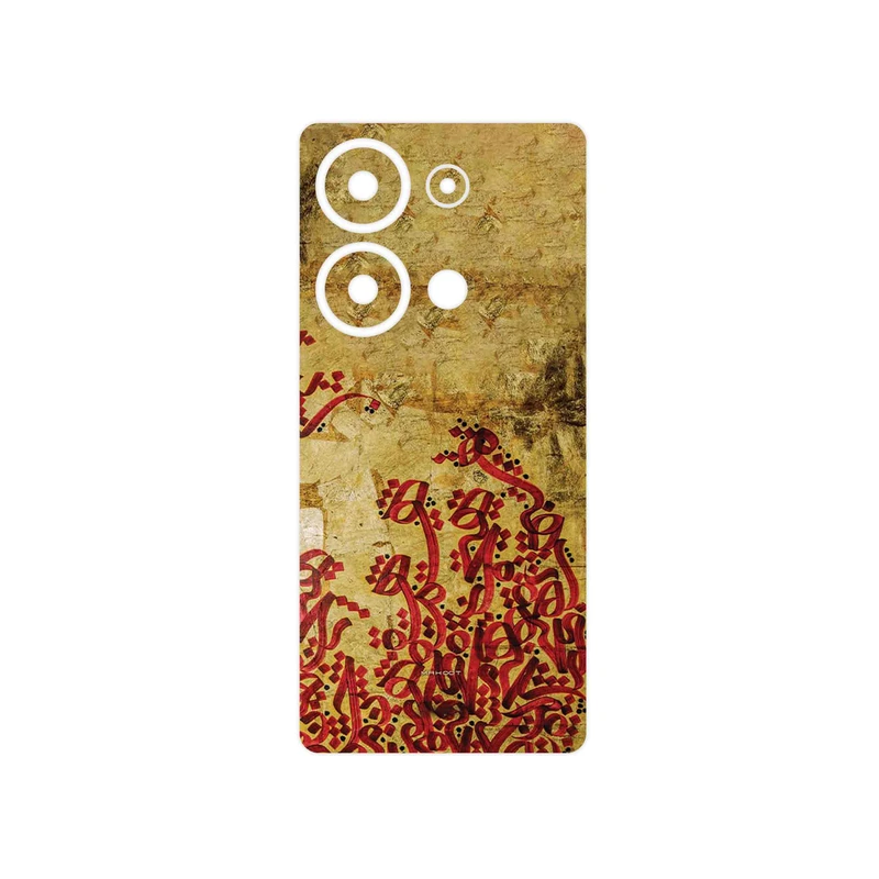 برچسب پوششی ماهوت مدل Nastaliq_5 مناسب برای گوشی موبایل شیائومی Poco M6 Pro 4G