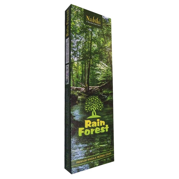 عود دست‌ساز مدل رین فارست (Rainforest) رایحه جنگل بسته 20 عددی