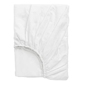 ملحفه خانه سفید مدل آرزو  یک نفره سایز 90x200 سانتی متر