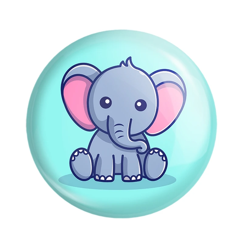 مگنت خندالو مدل حیوانات بامزه فیل کد 29634