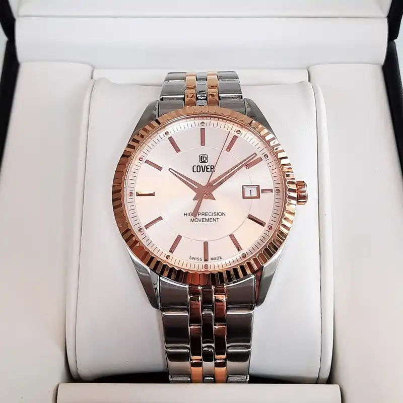 ست ساعت مچی عقربه ای زنانه و مردانه کاور مدل CO209.07 - CO208.07