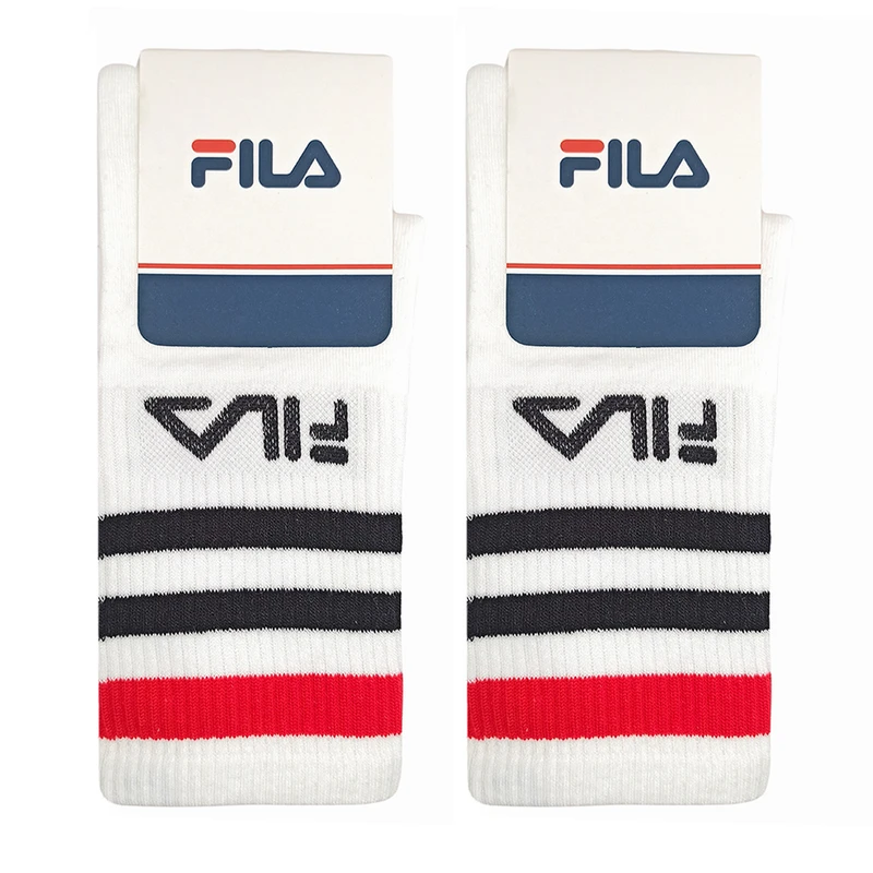 جوراب ورزشی ساق بلند زنانه مدل کش انگلیسی 1761 بسته دو عددی