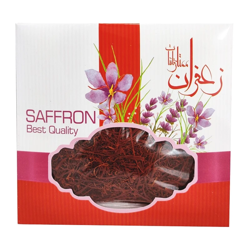 زعفران ریشه ممتاز قائنات - 1 مثقال بسته 20 عددی