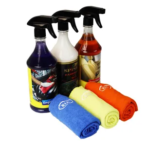 تمیز کننده خودرو اسپینکس مدل G-06 مجموعه 3 عددی به همراه 3 عدد دستمال 
