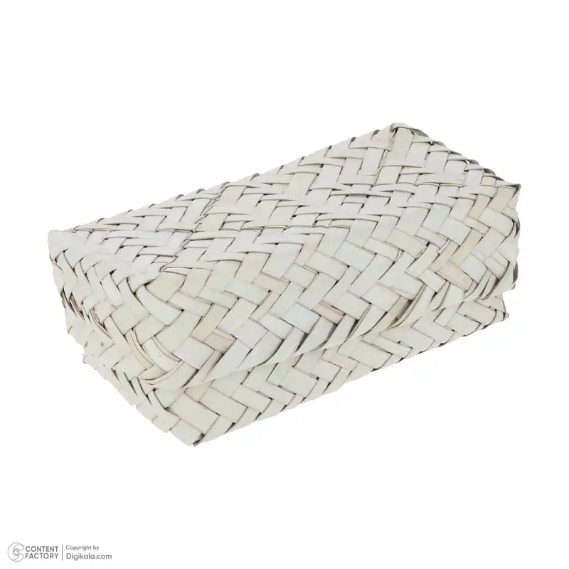 باکس حصیری بوهومین طرح مربع مدل 001