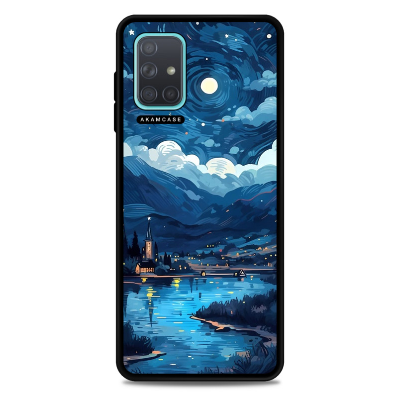 کاور آکام مدل AMC-WSGA71-VANGOGH-6 مناسب برای گوشی موبایل سامسونگ Galaxy A71