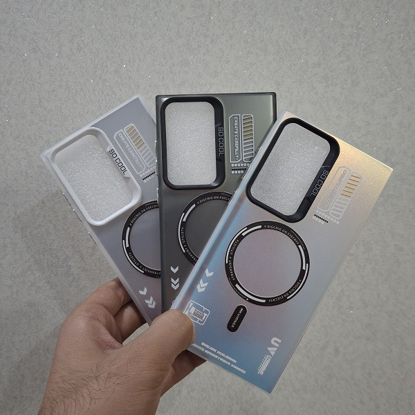 کاور مانستر مدل SoCool Strap مناسب برای گوشی موبایل سامسونگ Galaxy S24 Ultra  همراه با بند