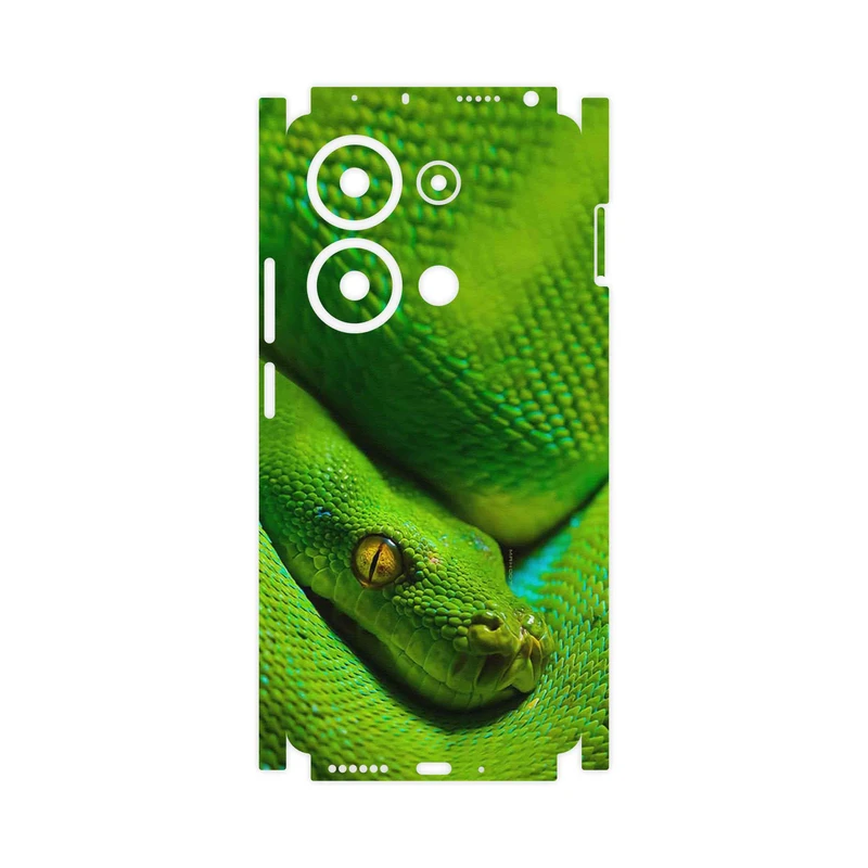 برچسب پوششی ماهوت مدل Snake-FullSkin مناسب برای گوشی موبایل شیائومی Redmi Note 13 Pro 4G