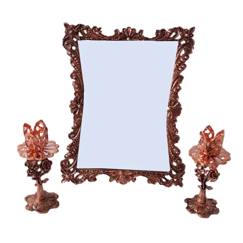 ست 9 تکه هفت سین مسی مدل دیبا کد HSDB-9