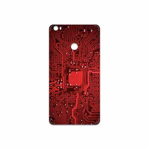 MAHOOT Red Printed Circuit Board Cover Sticker for Xiaomi Mi Max