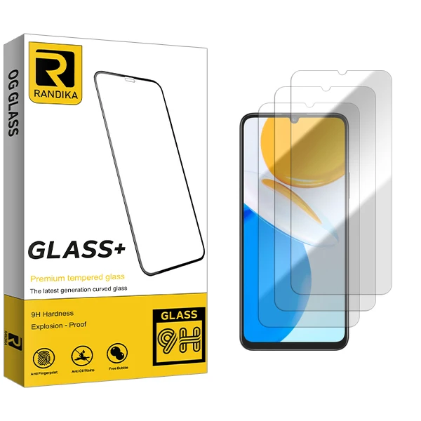محافظ صفحه نمایش شیشه ای راندیکا مدل Randika GlassMIX2106 مناسب برای گوشی موبایل آنر X7 بسته سه عددی
