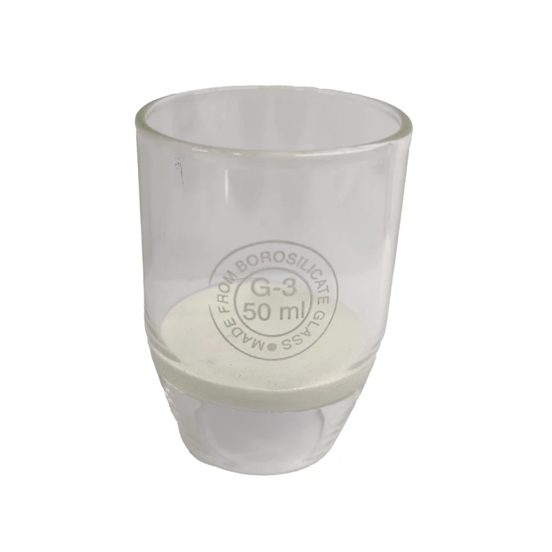 کروزه سینتر گلاس آزمایشگاهی مدل G-2 حجم 50ml کروزه سینتر گلاس آزمایشگاهی مدل G-2 حجم 50ml
