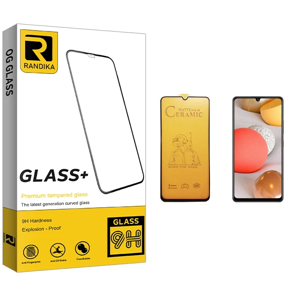 محافظ صفحه نمایش سرامیکی راندیکا مدل GLD مناسب برای گوشی موبایل سامسونگ Galaxy A42