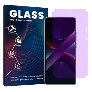 Glass Eye Care model anti violet ray screen protector suitable for Xiaomi Poco X7 Pro mobile phone