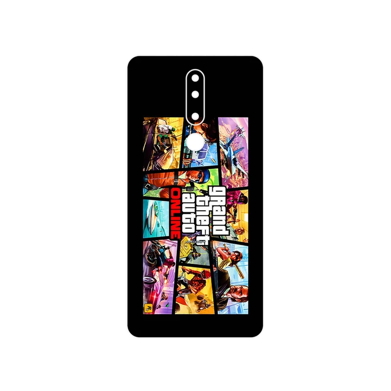 برچسب پوششی ماهوت مدل GTA Online Game Series مناسب برای گوشی موبایل نوکیا 3.1 Plus