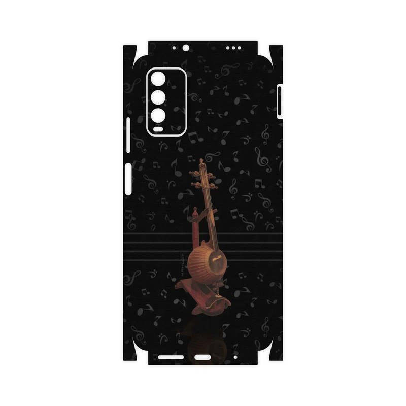 برچسب پوششی ماهوت مدل Persian-Fiddle-Instrument-FullSkin مناسب برای گوشی موبایل شیائومی Redmi Note 9 4G
