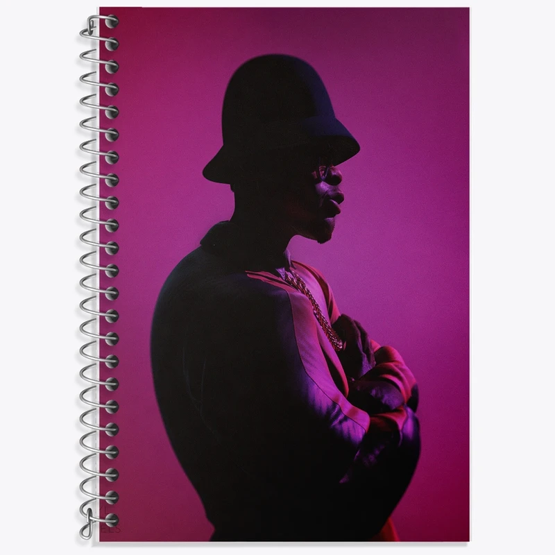 دفتر لغت 50 برگ خندالو طرح Rundmc کد F780