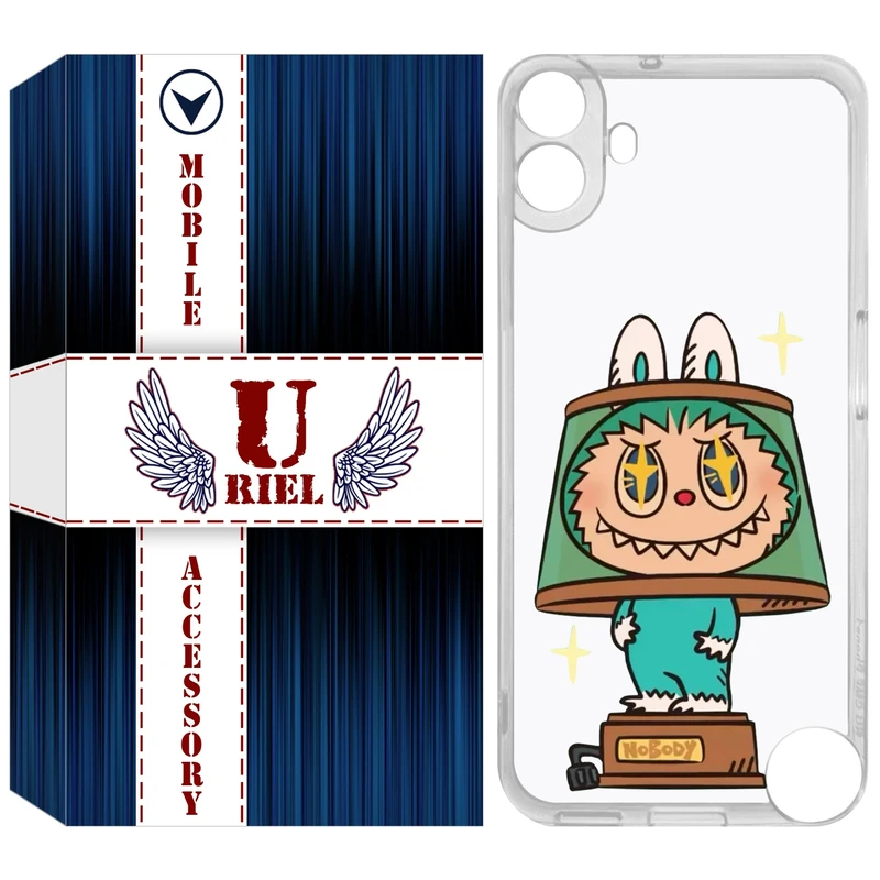 کاور یوریل مدل Clear کد 126 طرح لبوبو Labubu مناسب برای گوشی موبایل ناتینگ فون Nothing CMF Phone 1