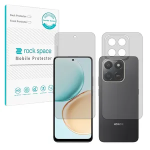 Rock space Resistant model transparent screen protector suitable for Honor 400 Smart Mobile phone along with the back protector