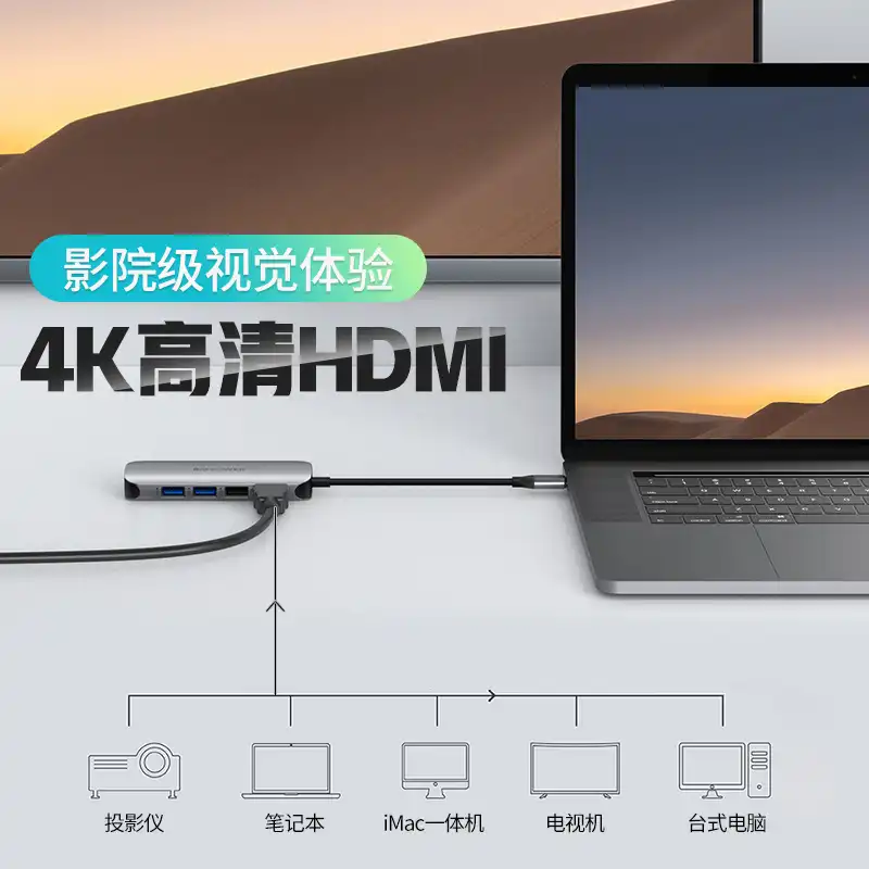 هاب 9 پورت USB-C راو پاور مدل ACSXB-A0G