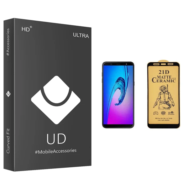 محافظ صفحه نمایش سرامیکی یو دی مدل ULTRA مناسب برای گوشی موبایل سامسونگ Galaxy J8 Plus