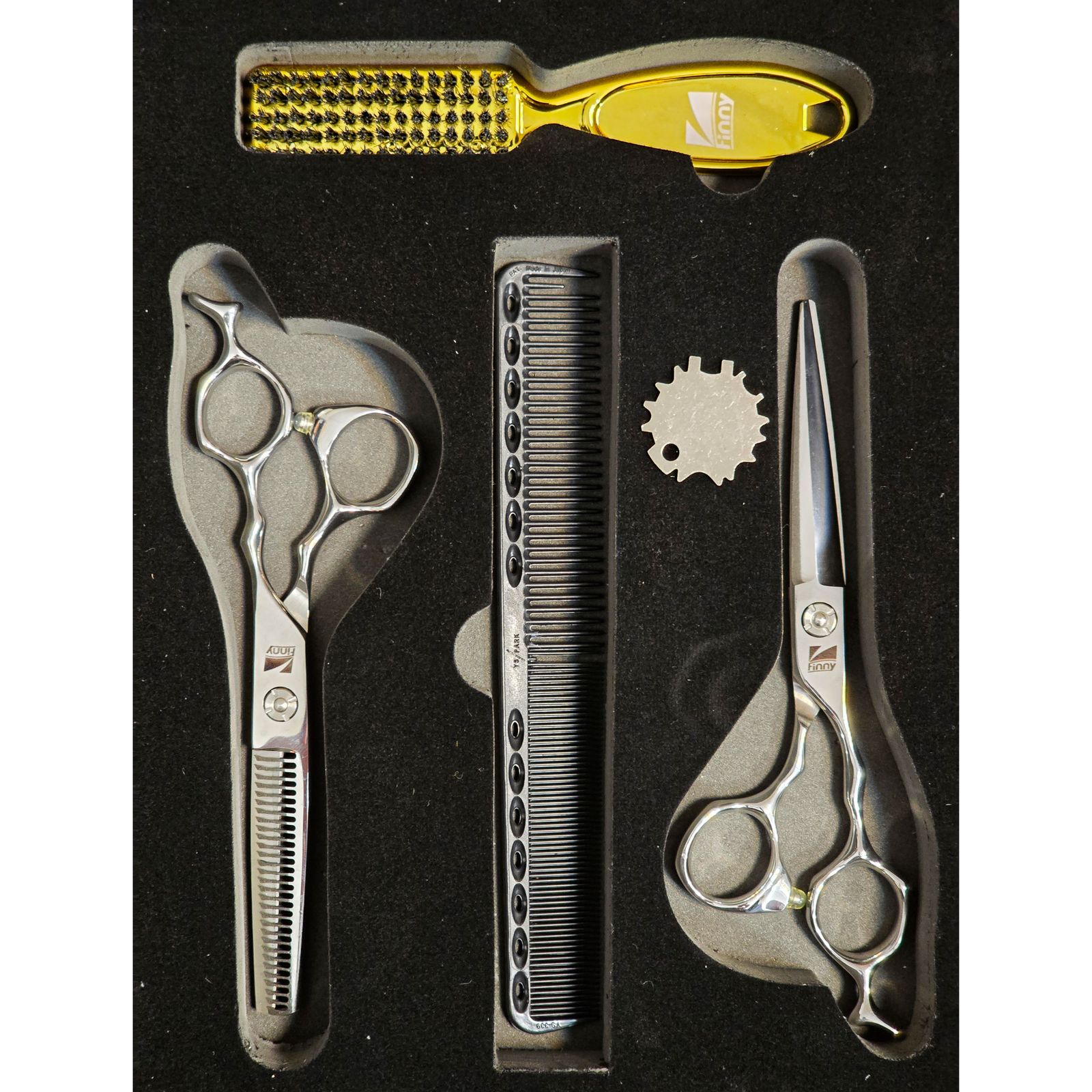 مجموعه ابزار آرایشگاهی فینی مدل Clotilda مجموعه 5 عددی -  - 3