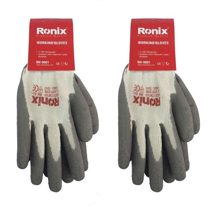دستکش ایمنی رونیکس مدل RX-9001 مجموعه 2 عددی