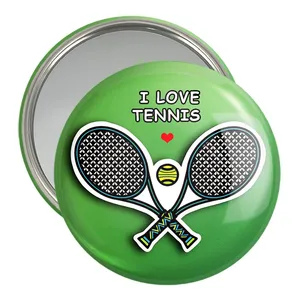 آینه جیبی خندالو مدل تنیس Tennis  کد 14597