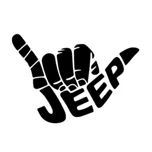 برچسب بدنه خودرو لندمون طرح آفرودی مدل جیپ کد LJ002 M