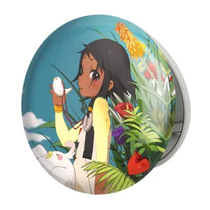 آینه جیبی خندالو طرح چوی انیمه فروشگاه تاماکو مدل تاشو کد 24285 