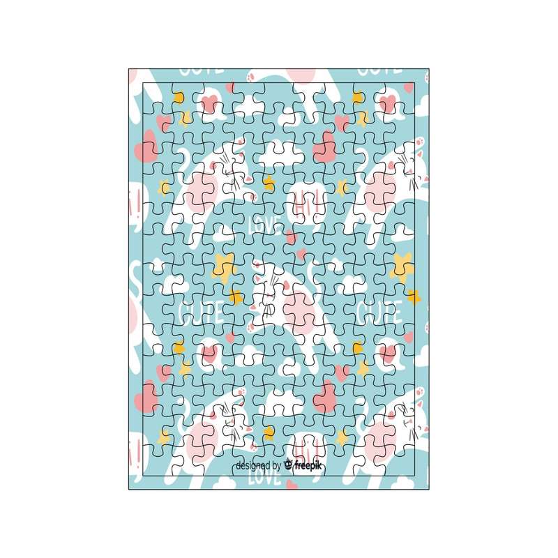 پازل 117 تکه مدل گربه کد 381