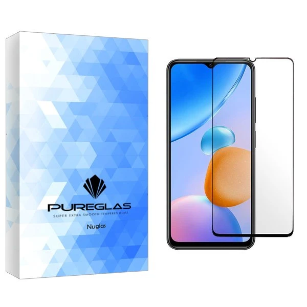 محافظ صفحه نمایش شیشه ای پیور گلس مدل NueGlas مناسب برای گوشی موبایل شیائومی Redmi 10 5G