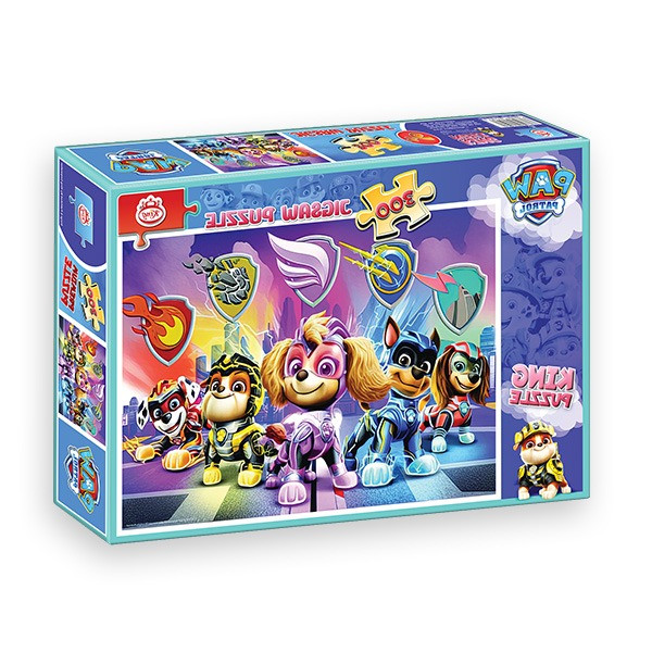 پازل 300 تکه کینگ مدل پاو پاترول PAW Patrol