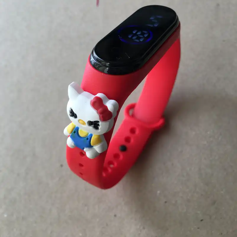 ساعت مچی دیجیتال بچگانه مدل لمسی ضد آب سیلیکونی کیتی کد KITY RE DD 66