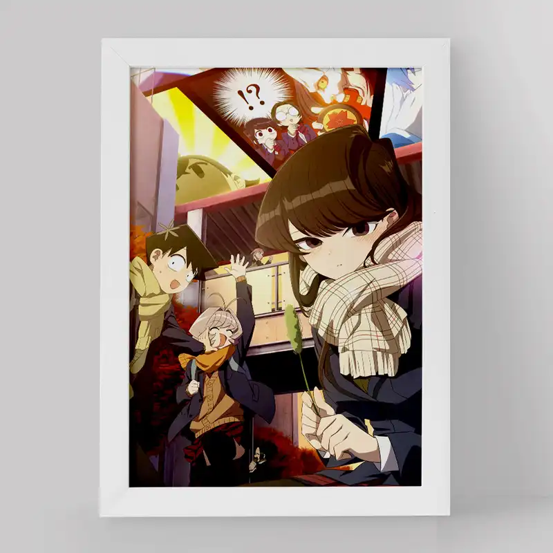 تابلو خندالو مدل انیمه کومی سان کد 16077