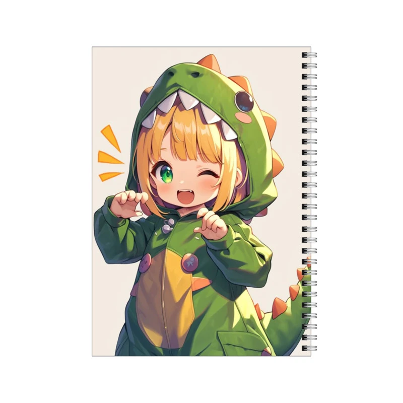 دفتر مشق 50 برگ بامبیلیپ طرح دایناسور فانتزی کد 5757199