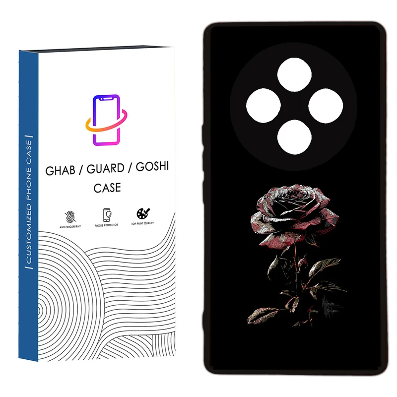 کاور قاب گارد گوشی طرح دخترانه کد 81 - ROCK مناسب برای گوشی موبایل شیائومی Redmi 14C / Poco C75