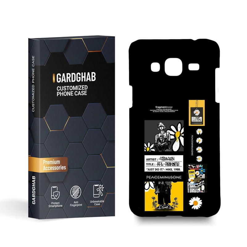 کاور گارد قاب مدل دخترانه مناسب برای گوشی موبایل سامسونگ Galaxy J3 2015