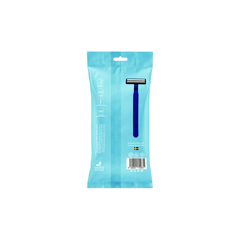 خود تراش مردانه افکس مدل پاروت بسته 8 عددی