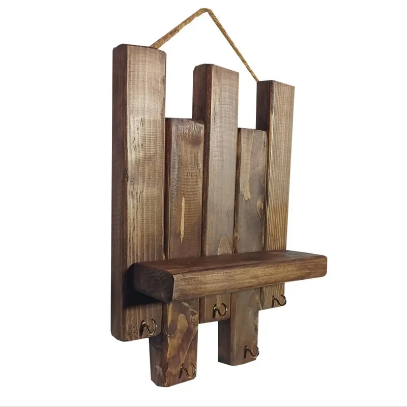 جاکلیدی چوبی مدل الواری