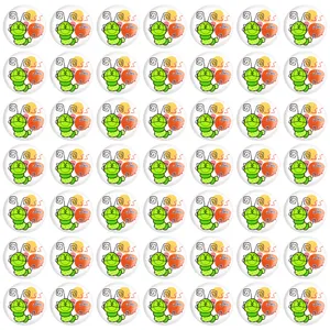 پیکسل خندالو مدل جشن الفبای کلاس اول کـ ک مثل کرم کد S81 بسته 49 عددی