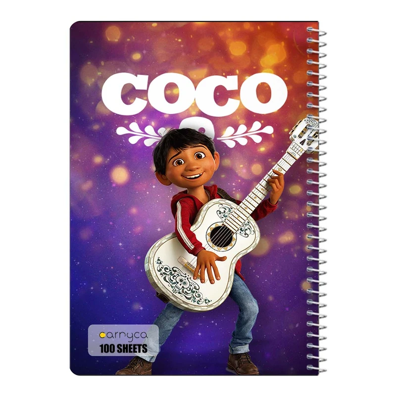 دفتر مشق 100 برگ سیمی کارنیکا طرح کوکو Coco کد 71392