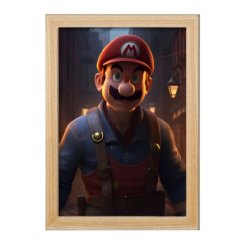 تابلو خندالو مدل سوپر ماریو (Super Mario) کد F8997