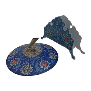 ست قلمدان و جاکارتی میناکاری کد J1002