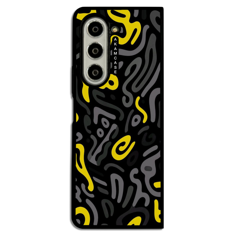 کاور آکام مدل AMC-WSGZFOLD5-DOODLE4 مناسب برای گوشی موبایل سامسونگ Galaxy Z Fold 5