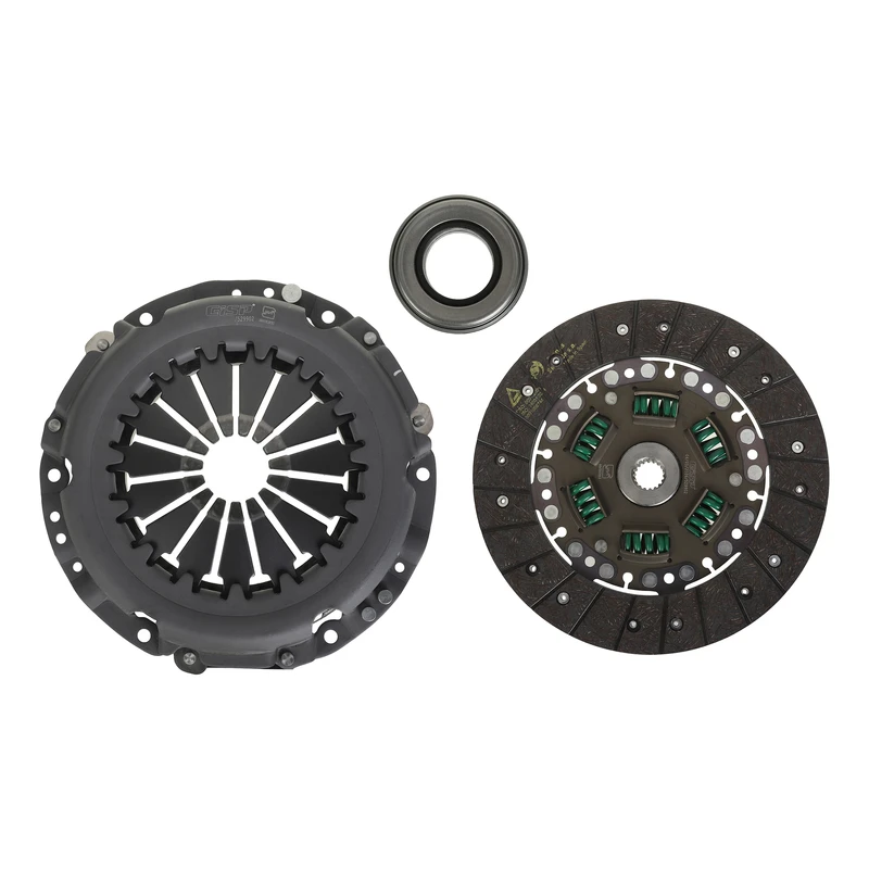 کیت صفحه کلاچ جی ای اس پی کد 529902  مدل 6 فنر 215 میل به همراه بلبرینگ مناسب برای ساینا و کوییک