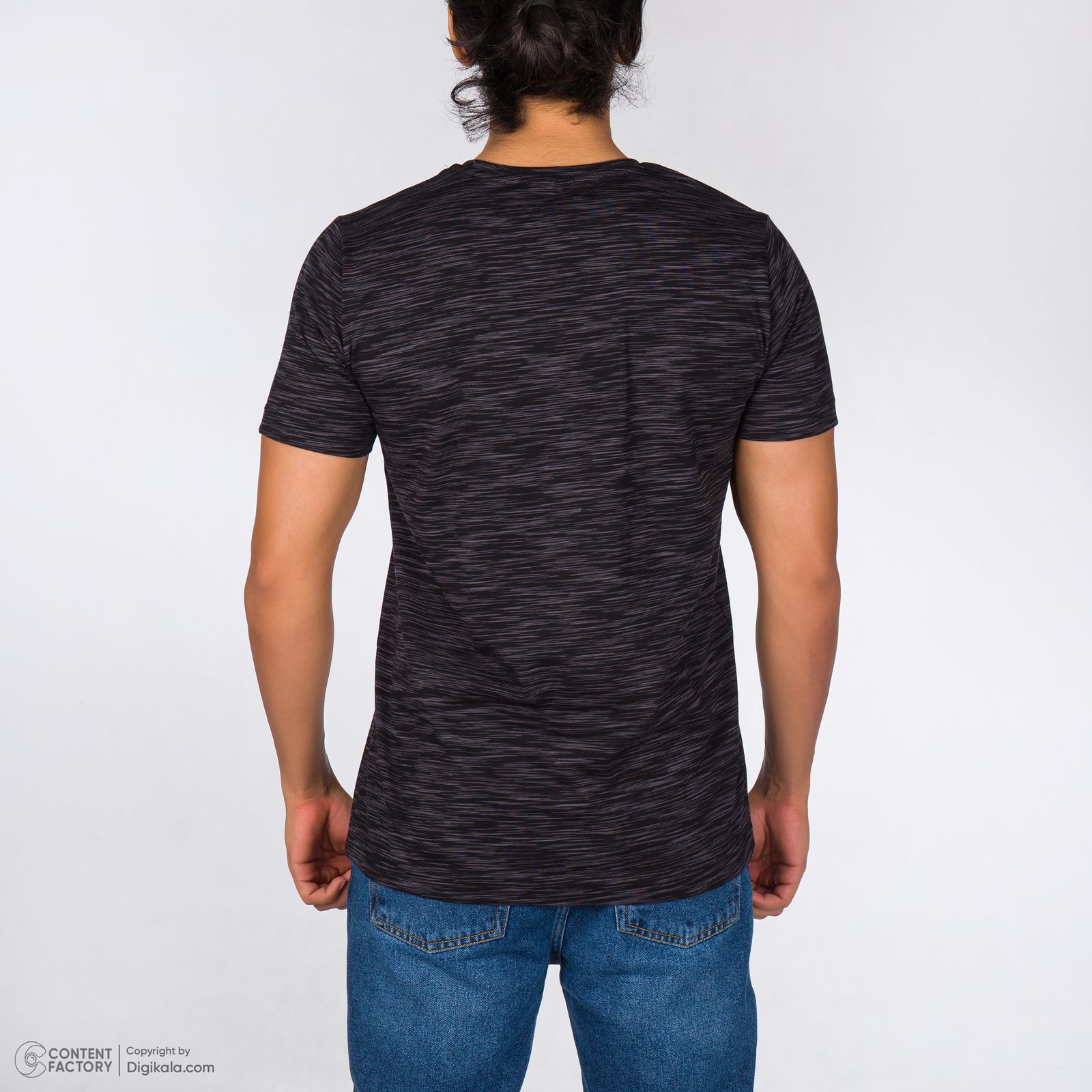 تی شرت آستین کوتاه مردانه آریان نخ باف مدل 1818 -  - 2