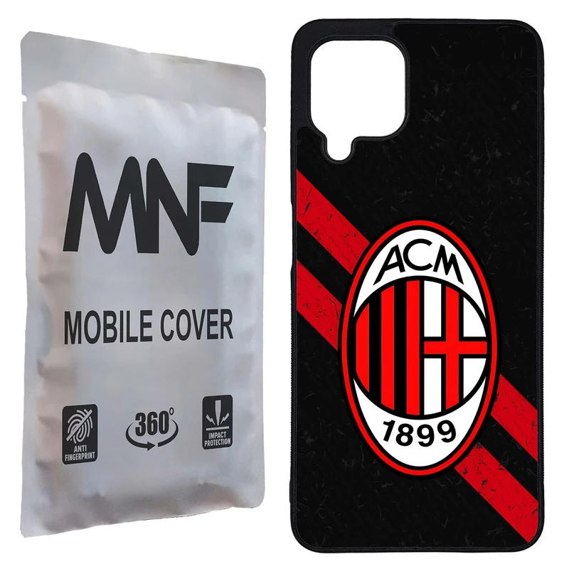 کاور ام ان اف طرح تیم AC Milan کد P-241 مناسب برای گوشی موبایل سامسونگ Galaxy A22 4G