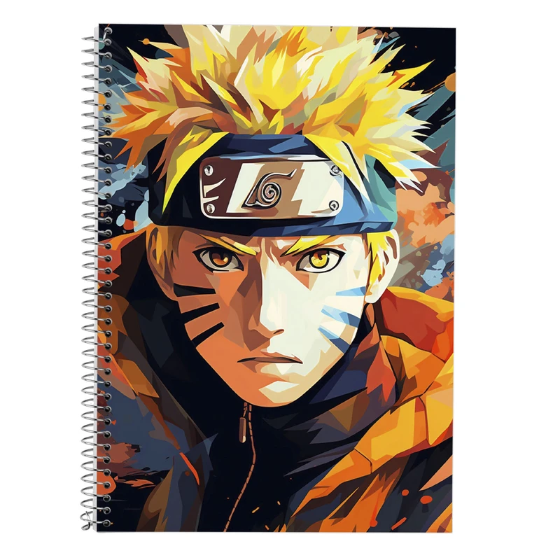 دفتر زبان 50 برگ مدوپد مدل Naroto کد DF11248